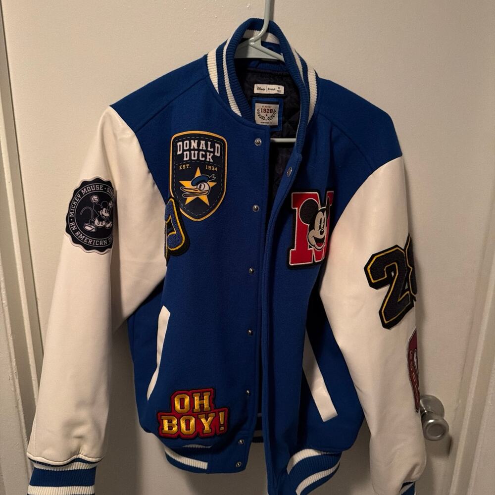 limited-edition Disney | Macy's Adult Unisex Vintage Varsity Parade Jacket